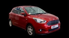 Ford Ka+ 1.2 Ti-VCT Zetec Hatchback 2017 Red